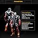 HiPlay ZD Toys 1/10 Iron Man MK22 Non-Luminous 1906-22 Action Figure
