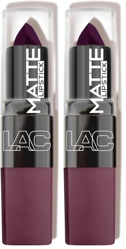 Image of L.A. COLORS Matte Lipstick, Wicked CML475 (Pack of 2)