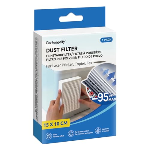 Cartridgeify Drucker Feinstaubfilter, für Laserdrucker, 150 x...