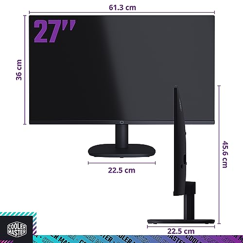 CoolerMaster 68,6cm (27"") GA271 16:09 VA+DP+HDMI WQHD 100Hz (CMI-GA271-EK) - Monitor - Immagine 2