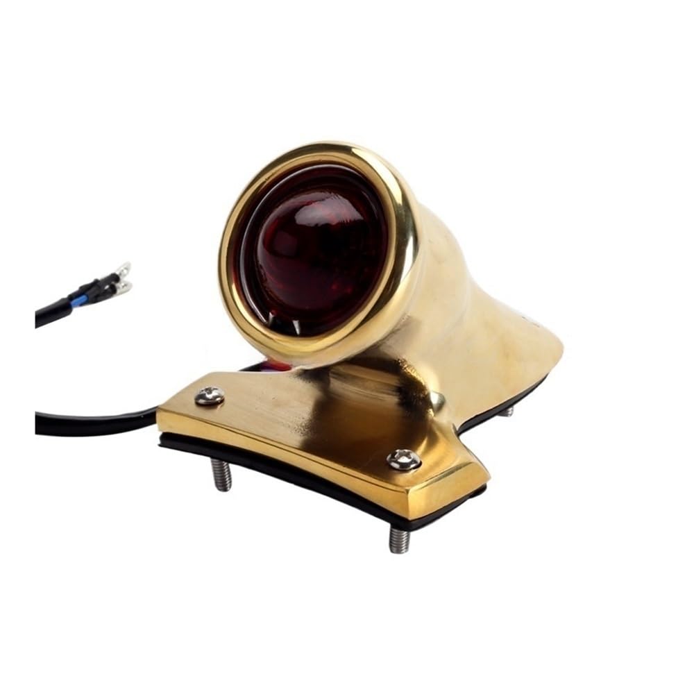 Feu stop arriere LED rouge moto pour remplacer un eclairage retro defectueux - 8