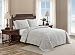 Tommy Bahama Turtle Cove Reversible Quilt Set, King, Pelicans Gray, 3 Piece