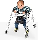 Andador vertical con ruedas grande: 56-74 cm de alto, adecuado para niños entre 1 m y 1,3 m;