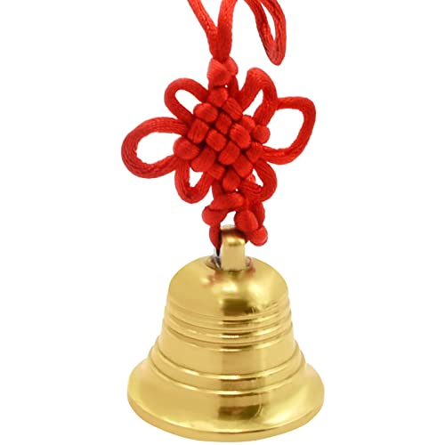 Feng Shui Brass Good Luck,Protection Hanging Bell + One...