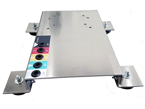 Pressure Washer Skid Plate Frame, Aluminum with Rubber Feet
