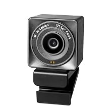 VM50 4K Webcam for PC 1/1.56" Sensor Ultra Low Light&Correction,4K30&1080P60,AI Framing Autofocus,Beauty Mode,Gesture Control 4X Zoom,WDR,No Mic for Streaming,Meeting,Gaming,OBS DSLR style control PnP