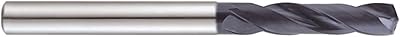 YG-1 DH414 Carbide Dream Short Length Drill Bit, TiAlN Finish, Straight Shank, Slow Spiral, 140 Degree, 5/8