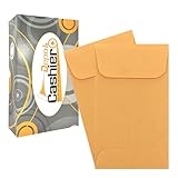 Coin / Cash / Small Parts #7 Brown Kraft Envelopes, 3-1/2 X 6-1/2, 500/box (SY420)