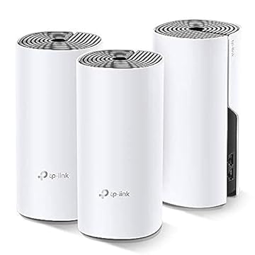 ROTEADOR WIRELESS AC1200 COM INTERFACE POR MEIO DE 2 PORTAS ETHERNET GIGABIT 2,4GHZ DECO M4(3-PACK)