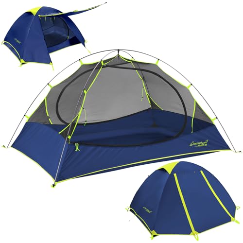 Image of Clostnature Lightweight Backpacking Tent - 1 /1.5 /2 /3 /4 /6 Person Ultralight Waterproof Camping Tent, 3 Season Large Size Easy Setup Tent for Family, Outdoor, Hiking and Mountaineering