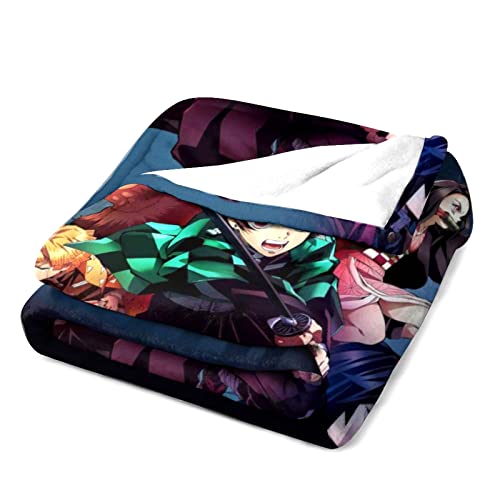 Anime Blanket Ultra Soft Flannel Fleece Cartoon Throw Blankets Home Decor Bedding Couch Sofa For Kids Adults Gift S (50''X40'',125X100Cm,Kid's Choice) #TOP2