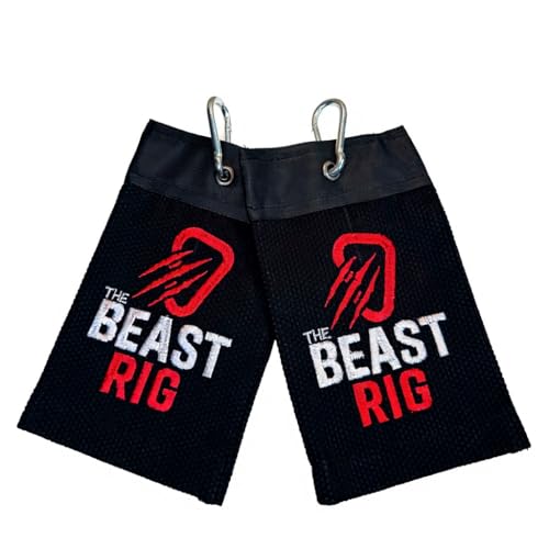 The Beast Rig BJJ Training Grip, Black, for Jiu-Jitsu, Grappling,