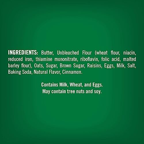 Tate's Bake Shop Oatmeal Raisin Cookies, 7 oz (Pack of 2)