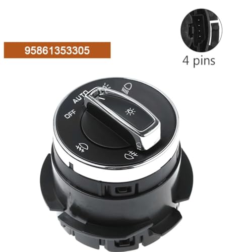 Interruptor de luces para Porsche Cayenne soluciona fallos en faros mando 95861353305 5