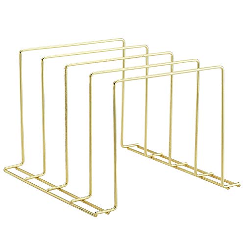 Better Houseware Multi-Purpose Kitchen and Office Organizer, Plated Brass