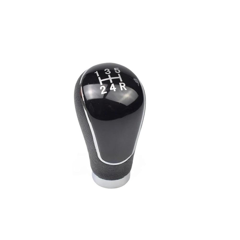 Sxqpocar Black 1 Gear Shift Knob Lever Boot Dust Cover For Hyundai Terracan 2001-2007 Shift Lever Head(Black 1)