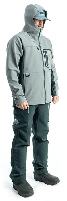 Whitewater Tamer Softshell Windproof Hooded Fishing Jacket4