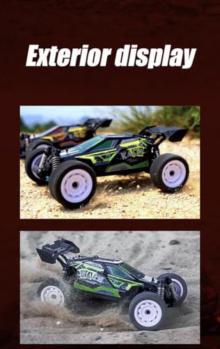 Image of High-Speed 2.4G 1 /16 Electric 4WD RC Racing Buggy Metal Rock Crawler Car for Adults 35KM /H Off-Road Vehicle Charger Included