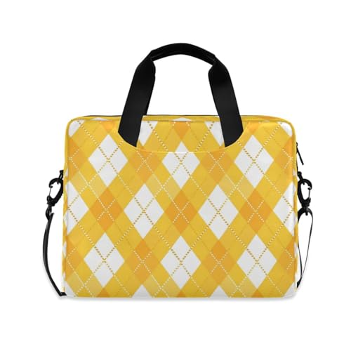 Maletín portátil tipo messenger para laptop 15.6" amarillo miniatura 1