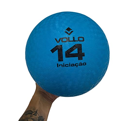 Bola De Iniciação Queimada Escolas T14 Numero 14 Vollo BI014 Azul