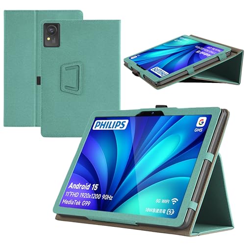 For PHILIPS T8015 / FPD CP11-J1 / FEONAL D126B-G/Aiwa Tab AS11L-2 (JA5-TBA1102) �P�[�X 11 �C���` �^�u���b�g �J�o�[ RUIXH PU�f�� �����h�~ ����~�� ���h�~ �ی�