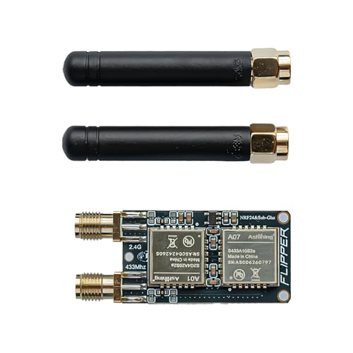 Flipper Zero 2 en 1 RF Devboard, módulo inalámbrico ultra compacto NRF24 + CC1101, 2.4GHz y 433MHz, alto rendimiento, interruptor automático, Plug & Play