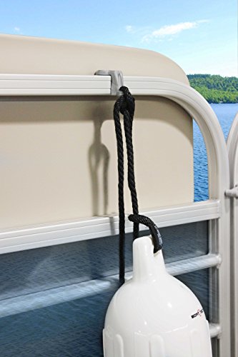 Extreme Max 3005.5002 Boattector Pontoon Rail Fender Hanger/Adjuster - Gray, Pack Of 4 #TOP7