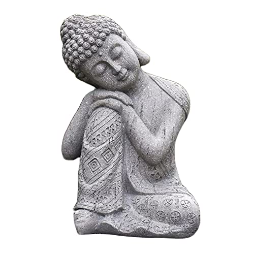 Buddha-Figur aus Harz Schlafende Buddha Statue für Innen und Außen