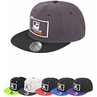 QCM PRODUTOS PERSONALIZADOS Gorra Plana Personalizable Unisex,