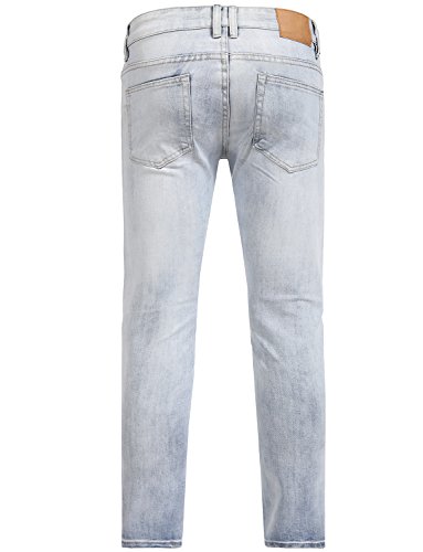 NE PEOPLE Men's Skinny Denim Jeans - Classic Slim Fit Comfort Stretch Casual Pants2