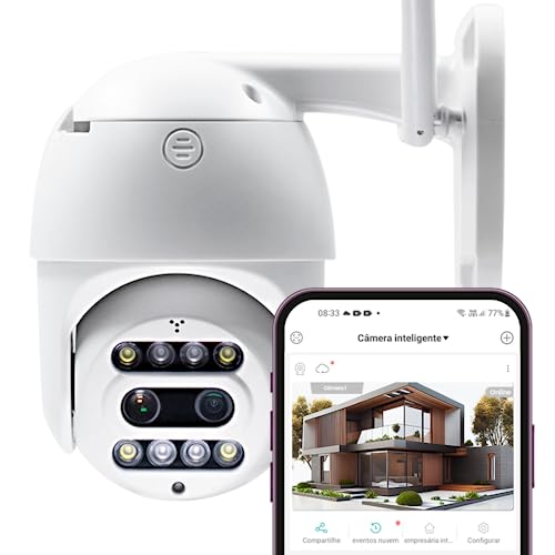 Haiz Câmera Segurança Antena Externa Full Hd Zoom 10x Prova D'água HZ-359