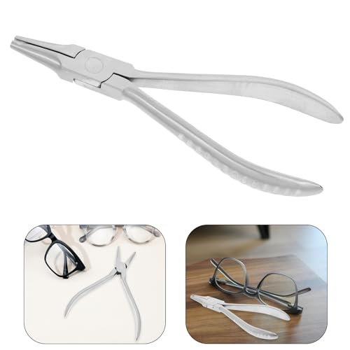 Alicates de acero inoxidable para almohadillas de gafas SHOWERORO 8