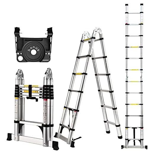 Compact Telescoping A Frame Ladder