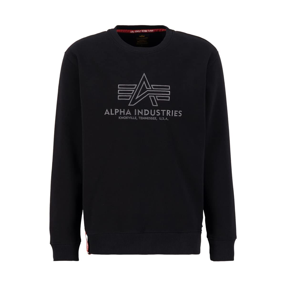 ALPHA INDUSTRIESMen's Basic Sweater Embroidery Sweatshirt