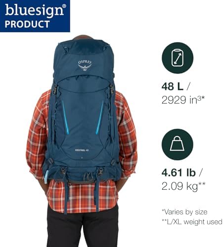 Amazon.co.jp: Osprey Kestrel 48L メンズ バックパッキングバック