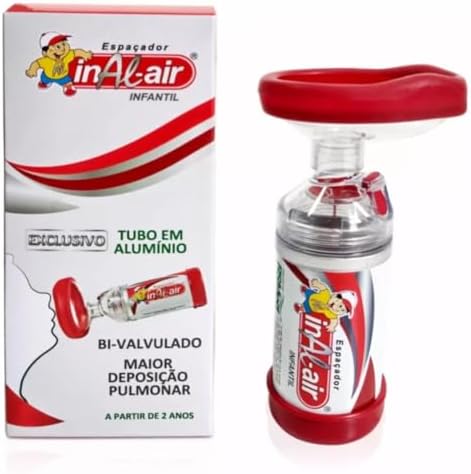 Espacador Infantil Inal-air 2 a 12 Anos com Mascara Para Bombinha...