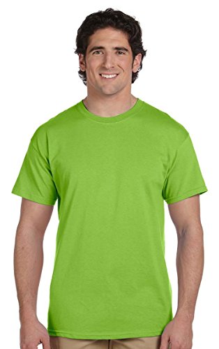 Hanes T-Shirt Homme en coton à col rond coupe classique