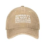 Photo Gallery visiera baseball,sobriety is not a limitation it s a superpowerr cappello piatto con visiera,traspirante baseball cappelli per uomo ciclismo donna Photo Gallery visiera baseball,sobriety is not a limitation it s a superpowerr cappello piatto con visiera,traspirante baseball cappelli per uomo ciclismo donna