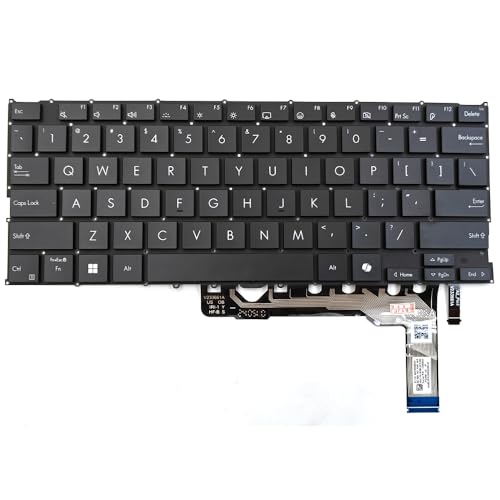 KGIGIBE �����p�o�b�N���C�g�L�[�{�[�h Asus ProArt PX13 HN7306 / ProArt P16 H7606W 2024 �m�[�g�p�\�R�� US �u���b�N