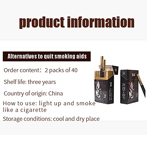 Honey Rose Herbal Cigarettes - Tobacco And Nicotine Free 2 Packs 40 Smokes #TOP7