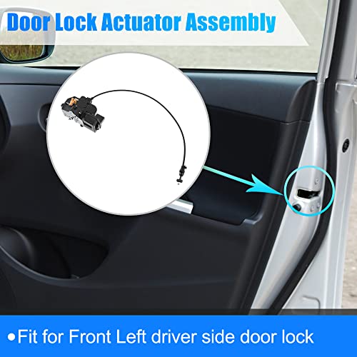 Image of X AUTOHAUX Front Left Side Door Lock Actuator Motor for Hummer H2 2008-2009 25840361 25847699 20785787