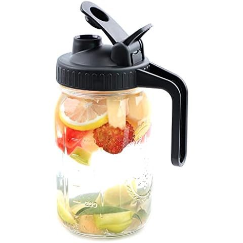 32 OZ Wide Mouth Mason Jar Pitcher Cover