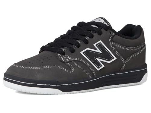 New Balance, Unisex, 480 Numeric, Dark Grey/Black, Men 4.5, Women 6, Medium - image 7