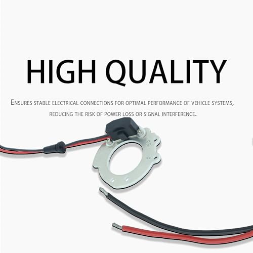 Image of 1244A Electronic Ignition Module Kit Waterproof Compatible with Ford Tractors 2N 9N 8N 500-800 Series V4 4 Cylinder 12V Replace OE 311185 8N12127B FDN12127A FAC12127D