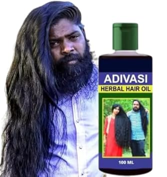 Adivasi hair oil original, Adivasi herbal hair oil for hair growth, Hair Fall Control, For women and men,100 ml