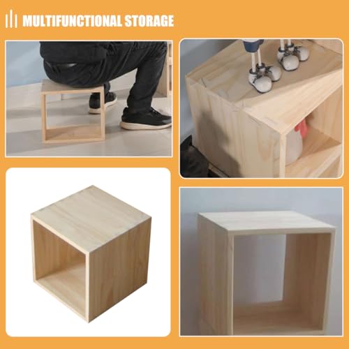 Boîte de rangement modulaire pour organiser un bureau encombré en bois stable