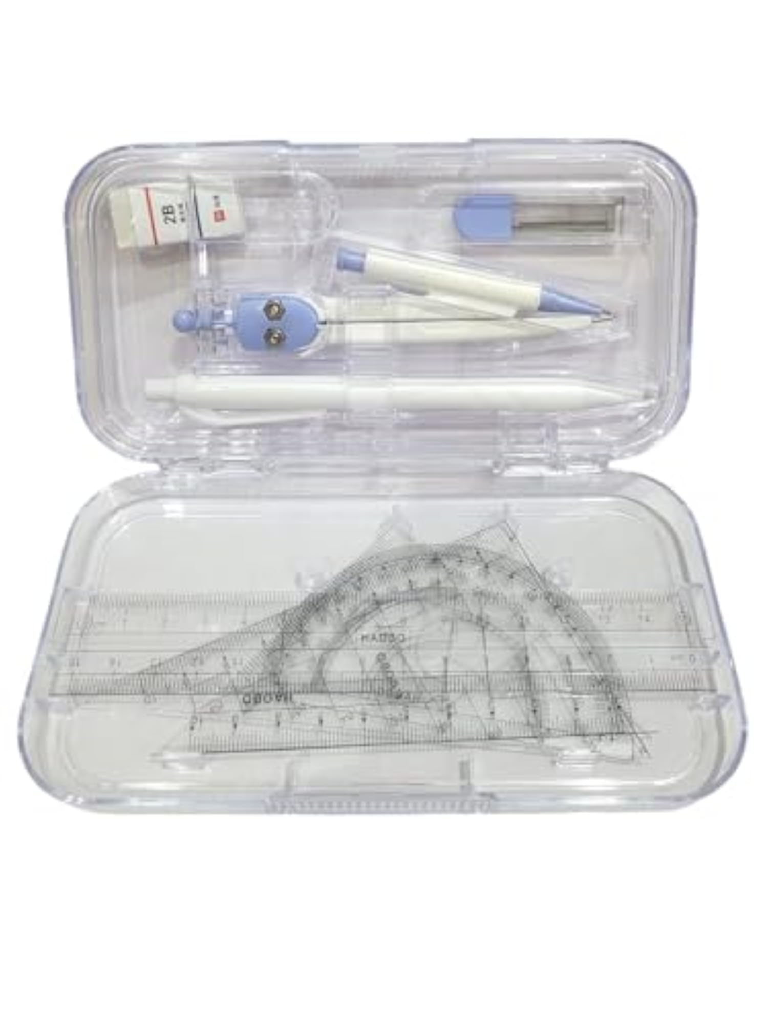 Geometry Math Set with Compass and Drawing Tools