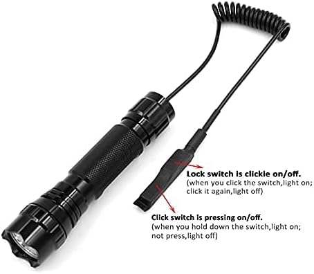 UltraFire 501B Mini Torcia LED Tattica 800 Lumen – Portachiavi, Impermeabile IPX-6, Singola Modalità, Con Cinturino