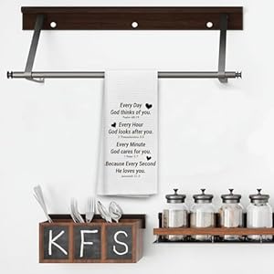   TNUW-Scripture-Gifts-Kitchen-Towels-16X24In-Bible-Verse-Decor-Dish-Towels-Religious-Gifts-for-Women-Men-Inspirational-Christian-Gifts-Faith-Based-Gifts-Hand-Tea-Towels-for-Kitchen-Bathroom-Decor