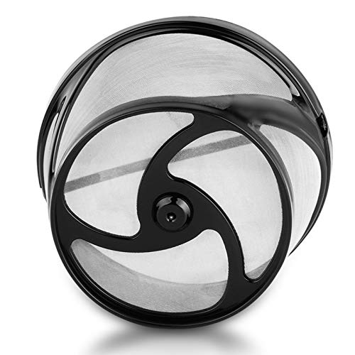 DECDEAL Encaixe da cesta de filtro de café moído de malha reutilizável compatível com Keurig K-Duo E